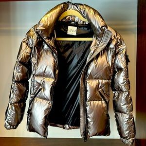 SAM. New York - Girls Size 14 puffer jacket color: pyrite